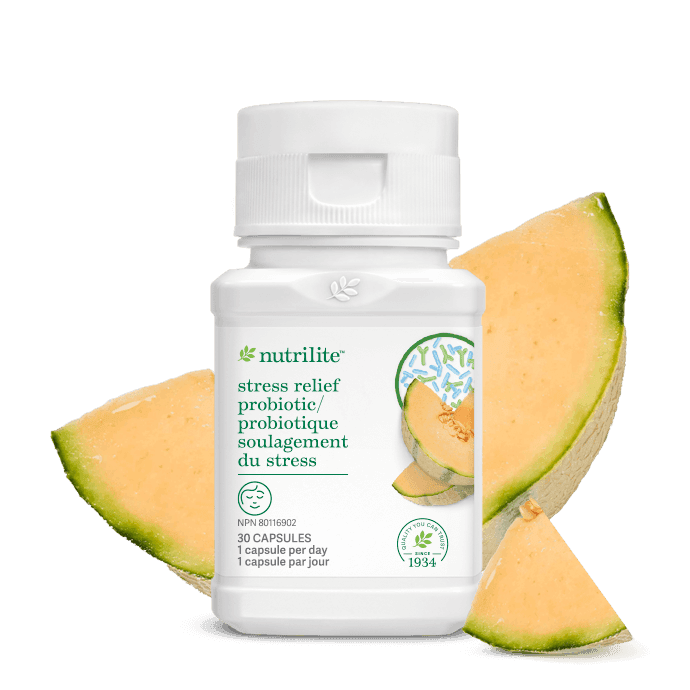 Nutrilite Stress Relief Probiotic bottle